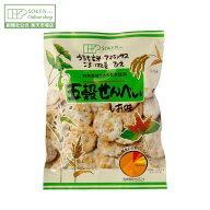＼5%OFFクーポン配布中／【創健社公式】五穀せんべい しお味 90g | 穀物 せんべい 煎餅 米菓 塩味 お菓子…