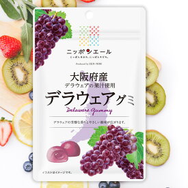 全農 ニッポンエール 大阪府産デラウェアグミ ぶどう ブドウ 葡萄 ご当地グミ お菓子 フルーツグミ 果実グミ グルメ 名産 お土産 おみやげ