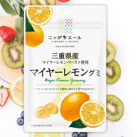 全農 ニッポンエール 三重県産マイヤーレモングミ 檸檬 柑橘 ご当地グミ お菓子 フルーツグミ 果実グミ グルメ 名産 お土産 おみやげ