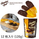 ハワイアンホースト ドライマンゴーチョコ Hawaiian Host 1袋12個入120g MANGO CHOCOLATE 海外 輸入菓子 夏季クール バレンタイン