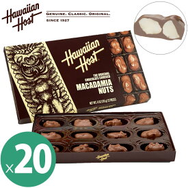 ハワイアンホースト マカダミアナッツチョコTIKI 20箱セット(1箱あたり12粒170g入） Hawaiian Host マカダミア 輸入菓子 夏季クール