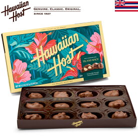 ハワイアンホースト ハイビスカスマカダミアナッツチョコレート 1箱12粒121g Hawaiian Host マカデミア 輸入菓子 夏季クール