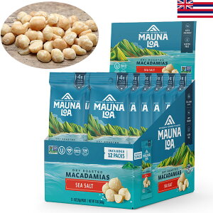 マウナロア シーソルト マカダミアナッツ スナックサイズ 28g×12袋セット MAUNALOA ばらまき用 マカデミア ハワイ土産 輸入食品