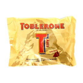 トブラローネ タイニー 8g×25個 個包装 ミルクバッグ ホワイトバッグ チョコレート TOBLERONE スイスみやげ スイス土産 輸入菓子 夏季クール