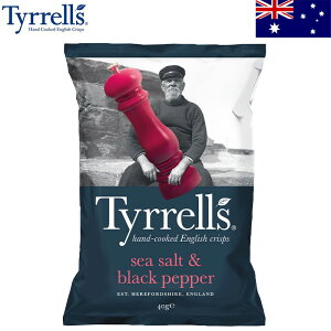Tyrrell's �e�B���� �|�e�g�`�b�v�X �V�[�\���g���u���b�N�y�b�p�[ 40g ���Ӟ� ���R�V���E ���� �C�� �I�[�X�g�����A�y�Y �C�M���X�y�Y �A���َq