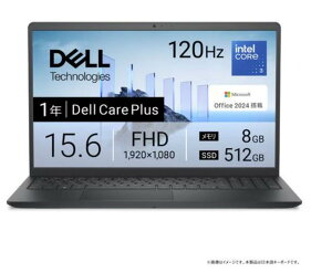 ���V�i Dell �m�[�g�p�\�R�� 15 DC15250 ND25-FWHBB [15.6�C���`/8 GB/512GB/OfficeH and B2024/Windows 11/�J�[�{���u���b�N](������A�����ւ̔z���s��)