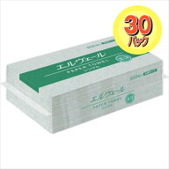 【送料無料】エルヴェールペーパータオル エコ シングル 中判サイズ 200枚入 1ケース[30パック入]