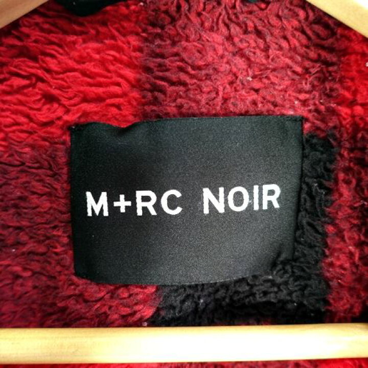 楽天市場】M+RC NOIR Soft Fleece Jacket 【RED】 マルシェノア ソフト 