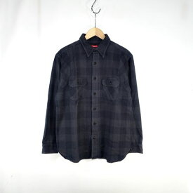 FUTURA LABORATORIES CHECK FLANNEL SHIRTS SIZE-M フューチュラ フランネルチェック シャツ 大名店【中古】