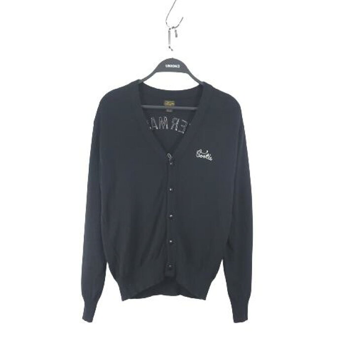 楽天市場】COOTIE WOOL KNIT CARDIGAN BLACK SIZE-M クーティー ニット 