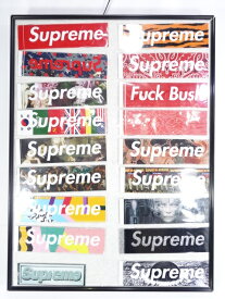 Supreme Box Logo Sticker Set of 18 シュプリーム ボックスロゴステッカー 18枚セット 大名店【中古】