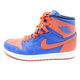 NIKE AIR JORDAN 1 RETRO HIGH OG 2012 KNICKS ナイキ エアジョーダン ニックス 27.5cm スニーカー 大名店【中古】