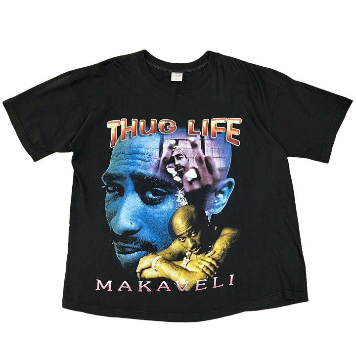 楽天市場】VINTAGE 90s 2PAC MEMORIAL BOOTLEG TEE 2パック トゥー  
