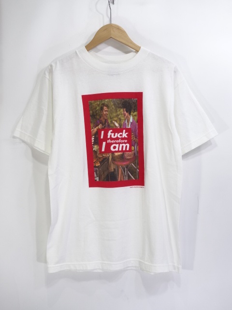 ☆OLD GHOSTS 90s I FUCK THEREFORE TEE M オールドゴースト ヴィンテージ VINTAGE Tシャツ大名店【中古】  | union3 楽天市場店