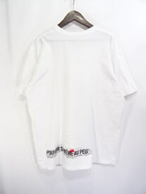 SUPREME 19ss HEADLINE TEE シュプリーム Tシャツ ホワイト サイズXL 大名店【中古】