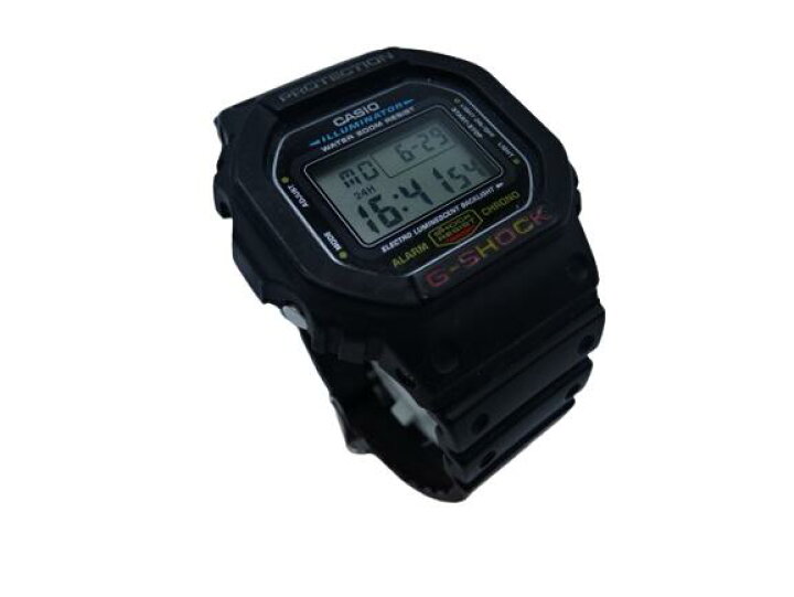 ☆CASIO G-SHOCK DW-5600E カシオ Gショック 腕時計 BLACK ブラック 大名店【中古】 union3 