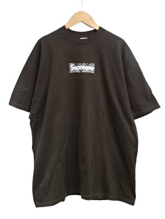 楽天市場】☆Supreme 2001ss PAISLEY BOX LOGO TEE BROWN サイズXL 