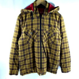 SUPREME 14aw Quilted Zip Flanel Shirt シュプリーム キルテッド ジップ フランネル シャツ 大名店【中古】