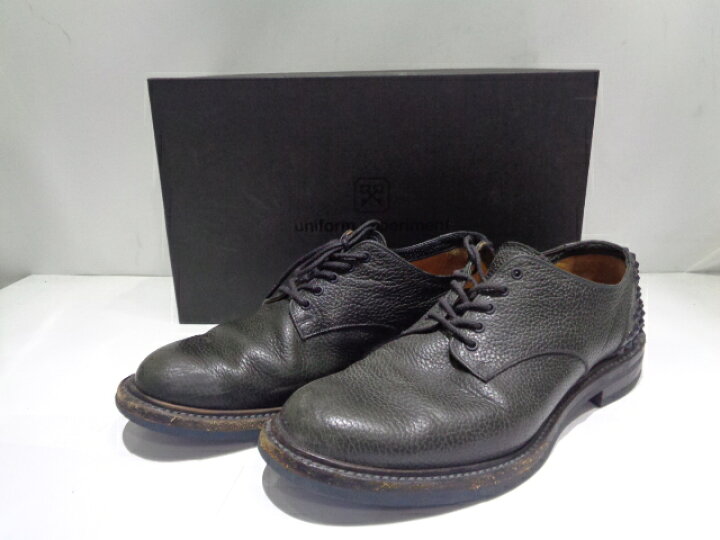 楽天市場】UNIFORM EXPERIMENT PLAIN TOE HEEL STUDS SHOES 