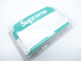 Supreme 20aw Name Badge Stickers Pack of 100 シュプリーム ネームバッジステッカーシール 大名店【中古】