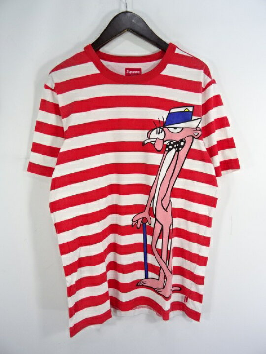 楽天市場】SUPREME 14ss PINK PANTHER STRIPE TOP シュプリーム ピンク 