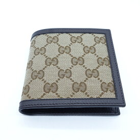 GUCCI 150413 GG CANVAS WALLET グッチ キャンバス モノグラム ウォレット 財布 心斎橋店【中古】