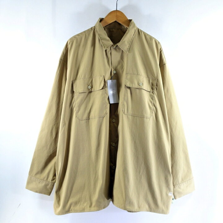 楽天市場】SSZ BEAMS × AH.H 20aw WORK SHIRT SIZE-L 11-11-6268-139  