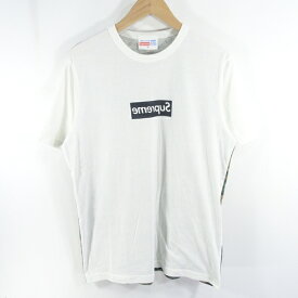 SUPREME ×CDG SHIRT 13ss Box Logo Tee シュプリーム コムデギャルソンシャツ ボックス ロゴ Tシャツ大名店【中古】