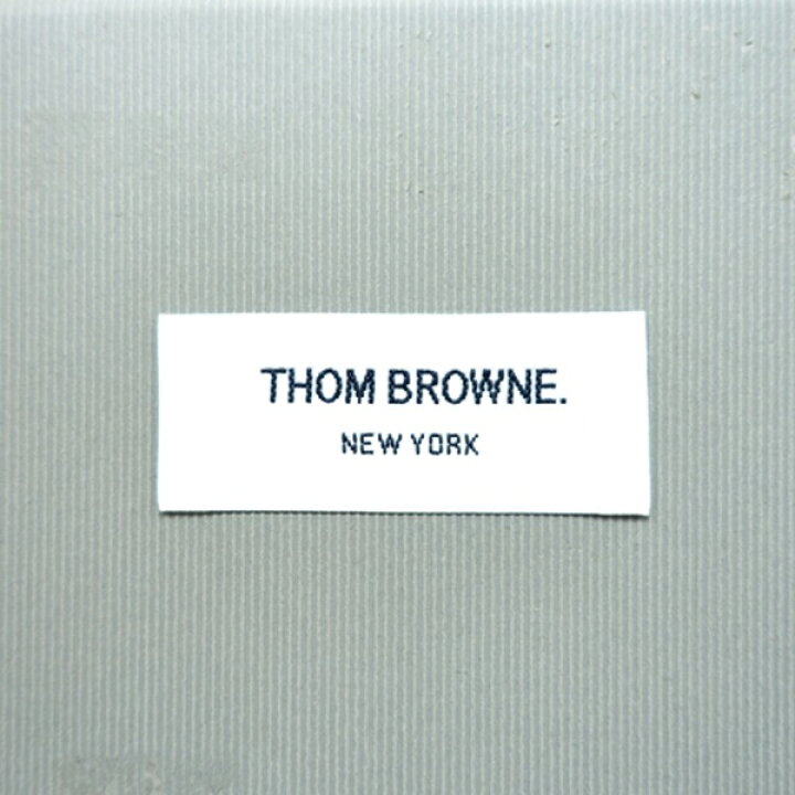 楽天市場】THOM BROWNE. BILLFOLD S/TONAL 4BAR STRIPE IN PEBBLE  