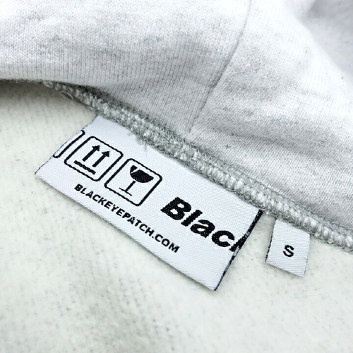 楽天市場】BLACK EYE PATCH 21aw BIG BUSINESS 2 TONE HOODIE GRAY  