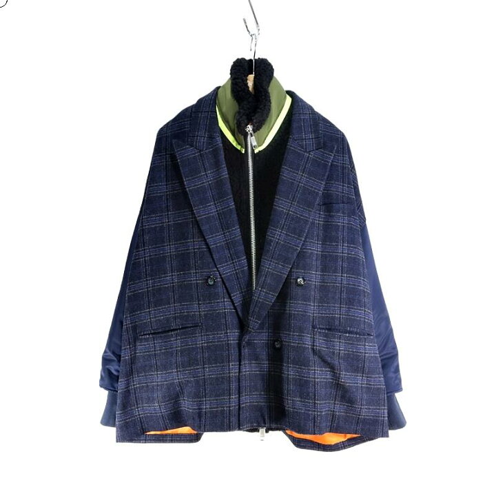 楽天市場】elephant T.fabrics 18aw Hybrid Big Jacket EA-DJ1803  