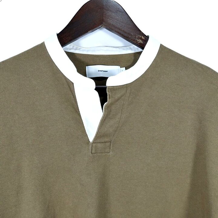 楽天市場】GRAPHPAPER Heavy Weight Rugger L/S Tee グラフペーパー 