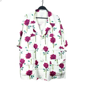 SASQUATCHFABRIX 22ss ROSE SAFARI H/S SHIRT サスクワッチファブリックス ローズ シャツ 大名店【中古】