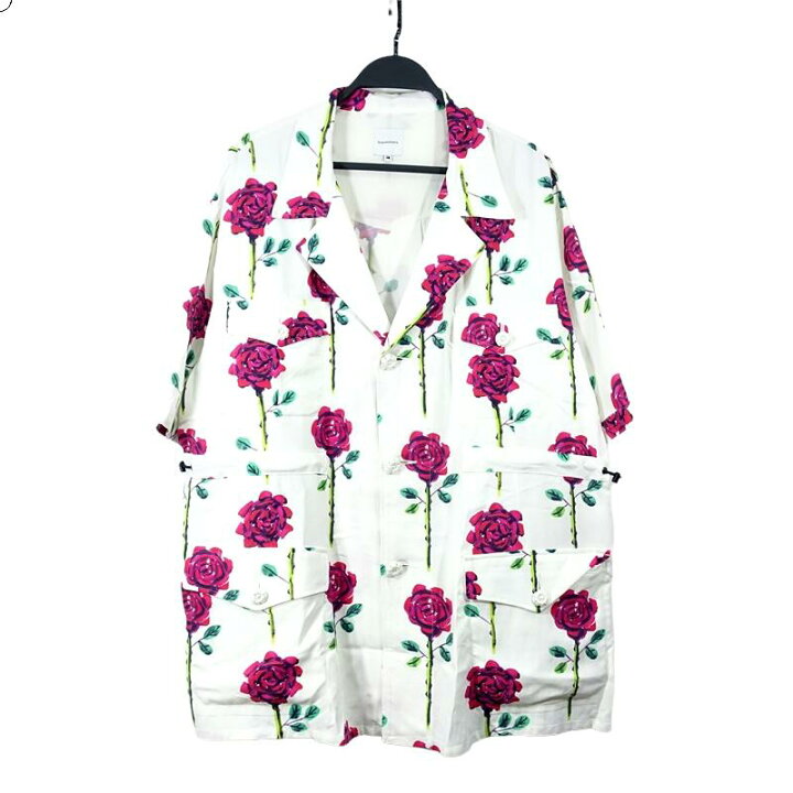 楽天市場】SASQUATCHFABRIX 22ss ROSE SAFARI H/S SHIRT サスクワッチ 