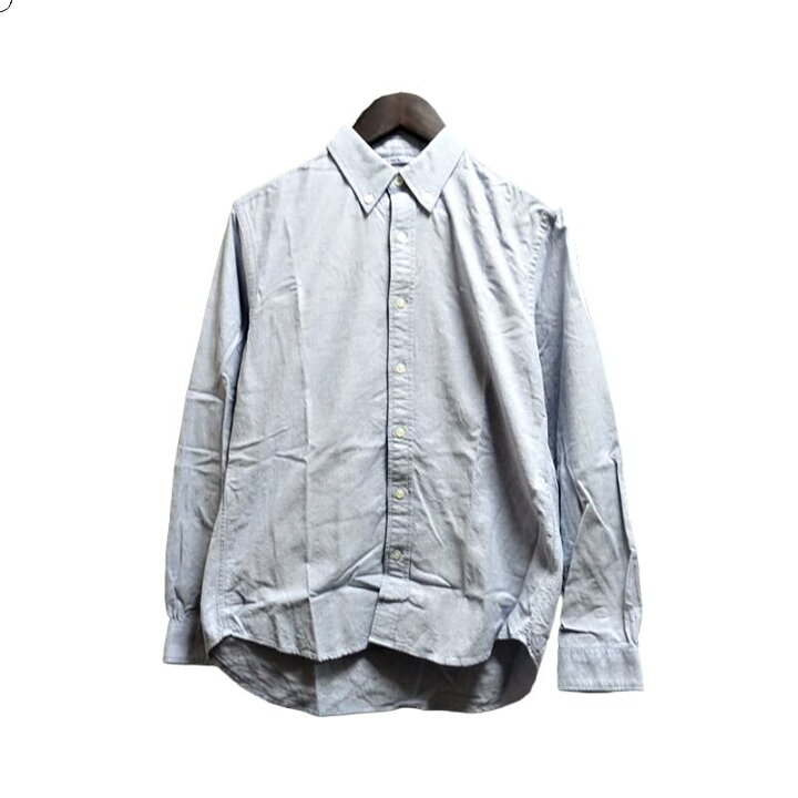 楽天市場】DESCENDANT L/S OXFORD SHIRT SAX ディセンダント 