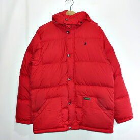 RALPH LAUREN HOODED DOWN JACKET SIZE XL ラルフローレン フーデッド ダウンジャケット 大名店【中古】