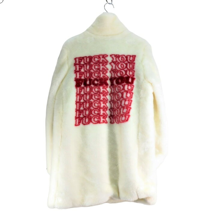 楽天市場】Supreme×HYSTERIC GLAMOUR 17aw Fur Faux Fuck You Coat  