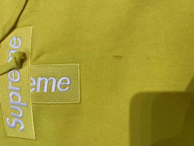 楽天市場】SUPREME 20aw Cross Box Logo Hooded Sweatshirt Yellow S 