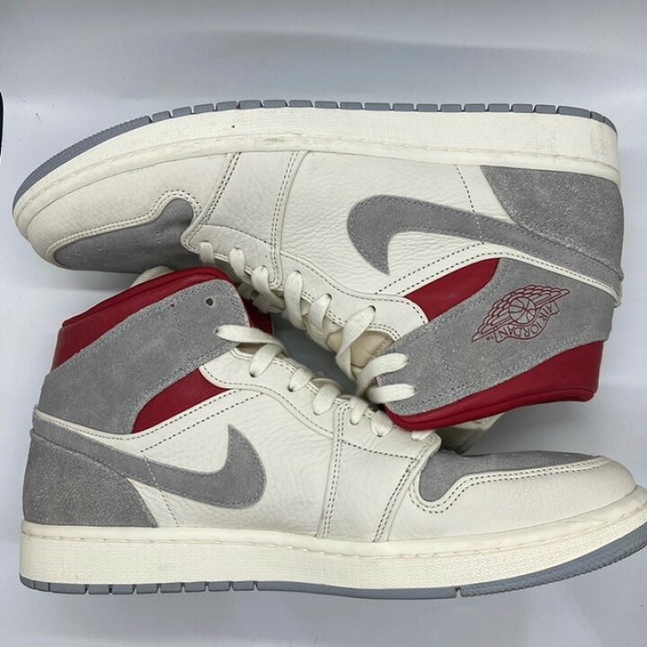 楽天市場】NIKE 19aw SNS AIR JORDAN 1 MID PRM 30.5cm CT3443-100  