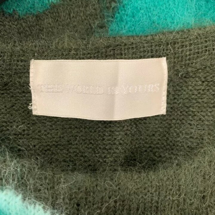 楽天市場】THE WORLD IS YOURS Work Mohair Knit ザワールドイズ 
