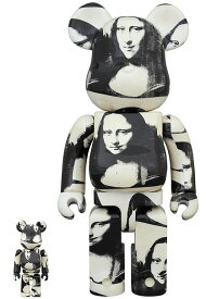 MEDICOM TOY BE@RBRICK LEONARD DE VINCI Mona Lisa 100％ & 400％ ベアブリック レオナルドダヴィンチ モナリザ 心斎橋店【中古】