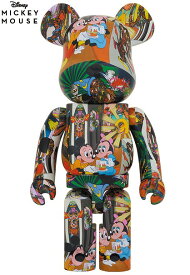 MEDICOM TOY BE@RBRICK Tanaami Keiichi MICKEY MOUSE 1000％ メディコムトイ ベアブリック 田名網敬一 ミッキーマウス 心斎橋店【中古】