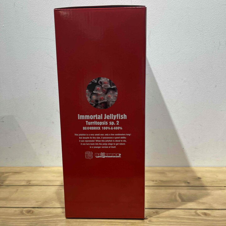 楽天市場】MEDICOM TOY BE@RBRICK JELLYFISH「ベニクラゲ」100％ & 400 