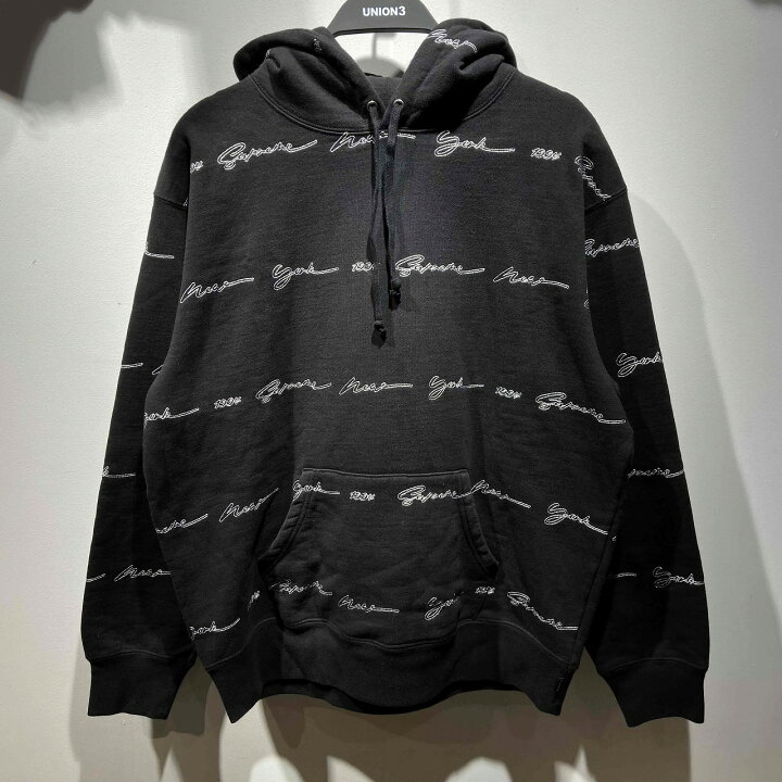 楽天市場】Supreme 22ss Script Stripe Hooded Sweatshirt Sサイズ  