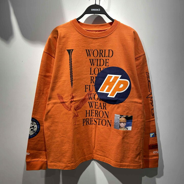 楽天市場】HERON PRESTON REG COLLAGE L/S TEE Mサイズ  