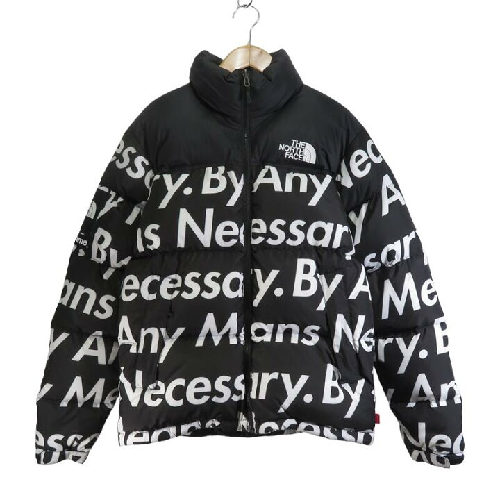 楽天市場】Supreme×THE NORTH FACE 15aw Nuptse Jacket By Any Means 