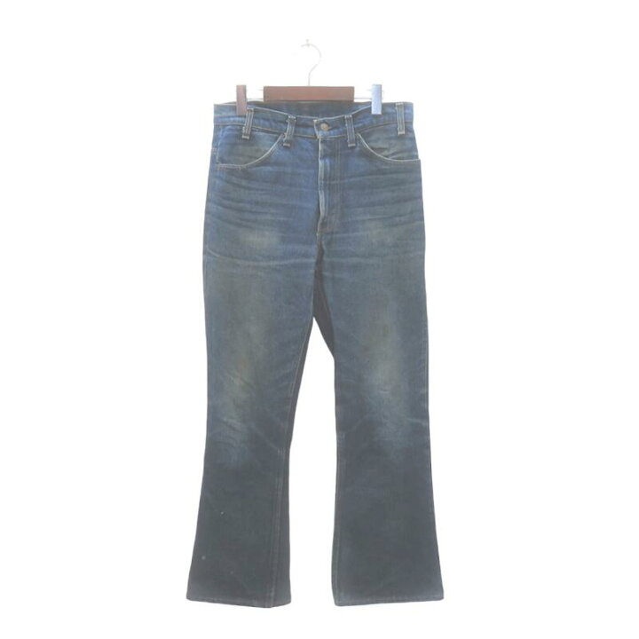 楽天市場】LEVIS VINTAGE 70s 646-0217 BELL BOTTOM DENIM FLARE 32×29 