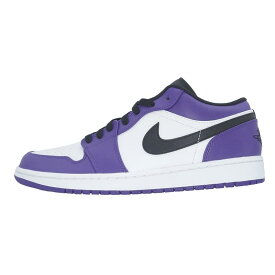 NIKE 20aw AIR JORDAN 1 LOW COURT PURPLE 553558-500 SIZE 28.5cm ナイキ エアジョーダン1 ロー コートパープル スニーカー 大名店【中古】