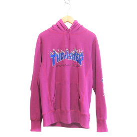Supreme 15ss Thrasher Hooded Sweatshirt Size-S シュプリーム スラッシャー スウェット フーディー スウェット パーカー 大名店【中古】