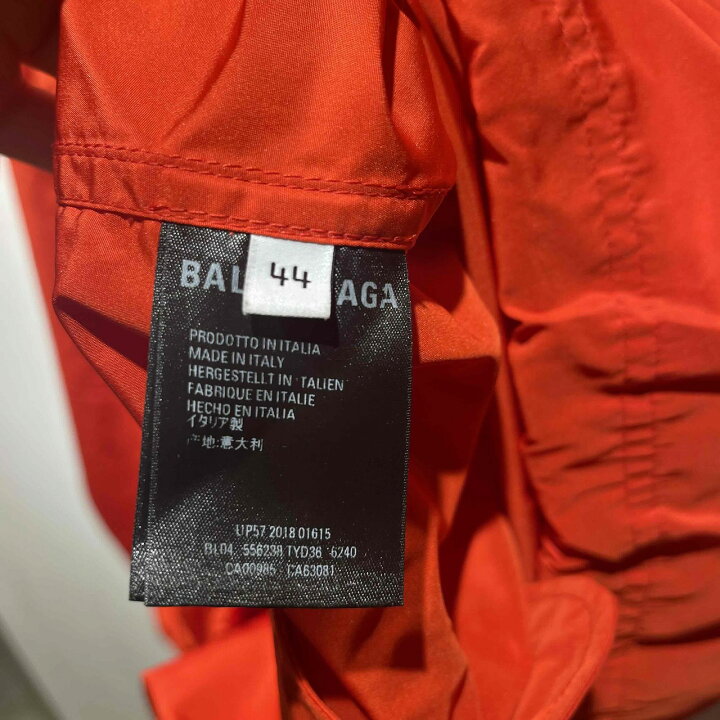 楽天市場】BALENCIAGA 19ss RAIN COAT SIZE-44 556238-TYD36 